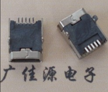 惠州mini usb 5p接口 迷你 卧式插座 端子贴片 接插件