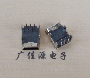 惠州Mini usb 5p接口,迷你B型母座,四脚DIP插板,连接器