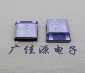 惠州短体焊线式type-c母座2p焊接 