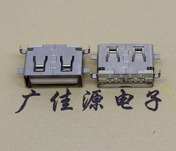 惠州USB母座 前贴后插 沉版1.1/1.9总长8.5mm大电流