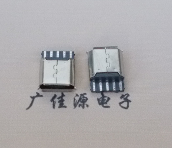 惠州Micro USB5p母座焊线 前五后五焊接有后背