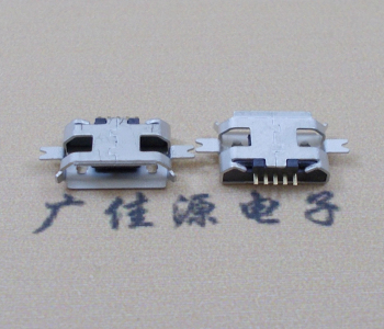 惠州MICRO USB 5P接口 沉板1.2贴片 卷边母座