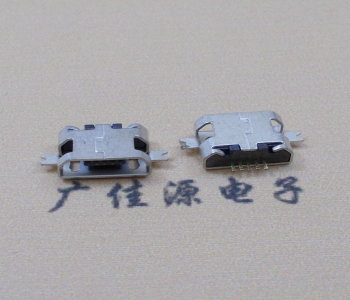 惠州MICRO USB B型口 两脚SMT沉板0.7/1.0/1.6直边