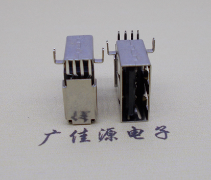 惠州USB侧插14.2防火 USB侧插沉板1..6mm直边反向胶芯 