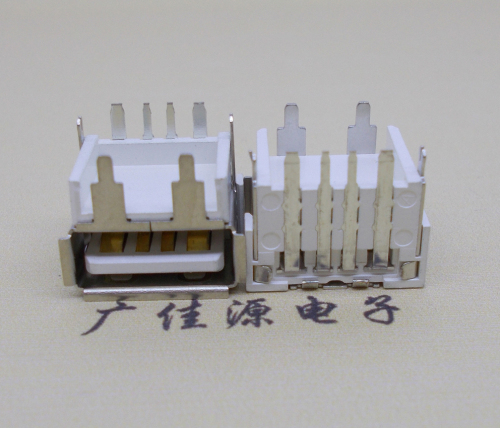 惠州USB支持华为5A大电流接口垫高11.3mm快充连接器