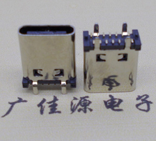 惠州立式贴板type-c14p母座长10.0mm
